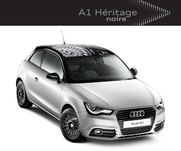 AUDI A1 HÉRITAGE NOIRE